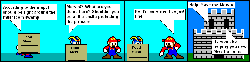Macrobo V comic strip #14