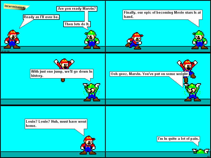 Macrobo V comic strip #6